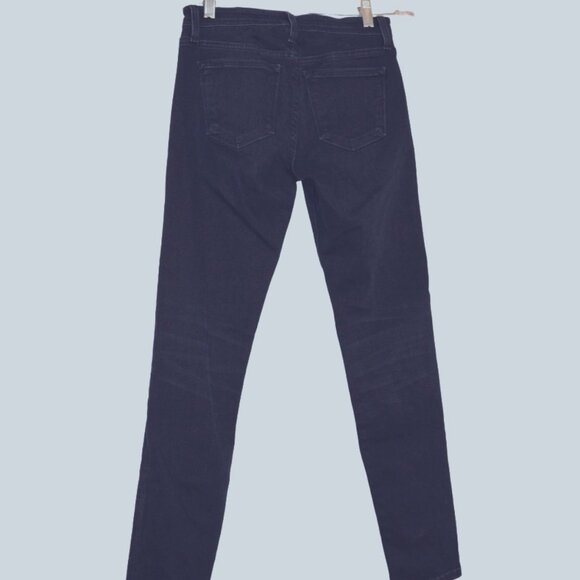 Flying Monkey Jeans Dark Blue Buttons Fastener Stretch Soft fabric Women 25 - Picture 2 of 5